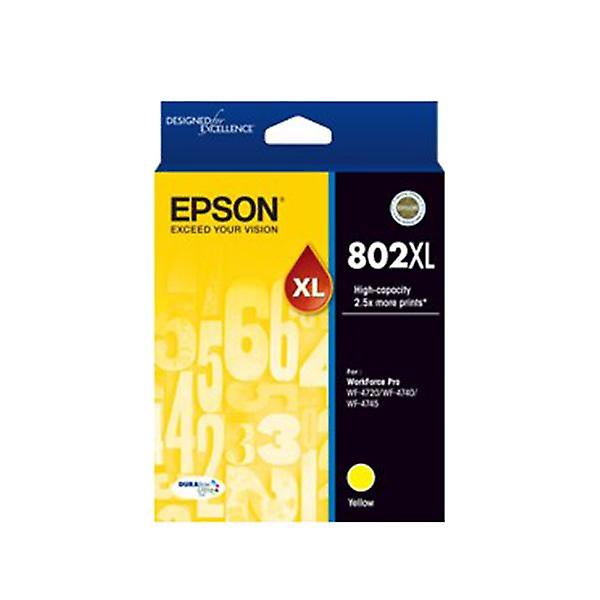 Epson 802 Yellow XL Ink Cartridge