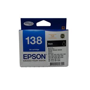 Epson 138 Black Ink Cartridge