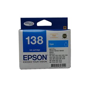 Epson 138 Cyan Ink Cartridge