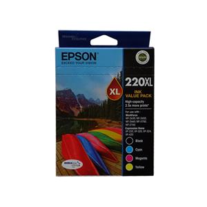 Epson 220 4 HY Ink Value Pack