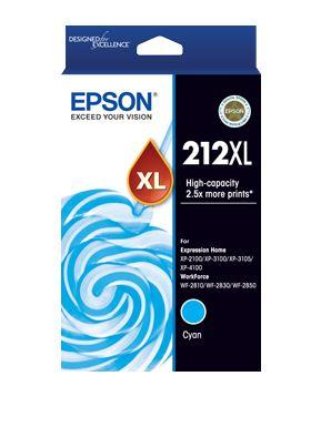 Epson 212 HY Cyan Ink Cartridge