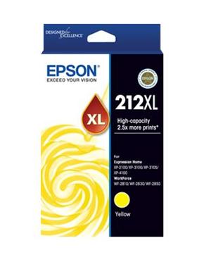 Epson 212 HY Yellow Ink Cartridge