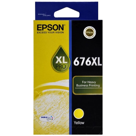 Epson 676XL Yellow Ink Cartridge