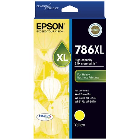 Epson 786XL Yellow Ink Cartridge