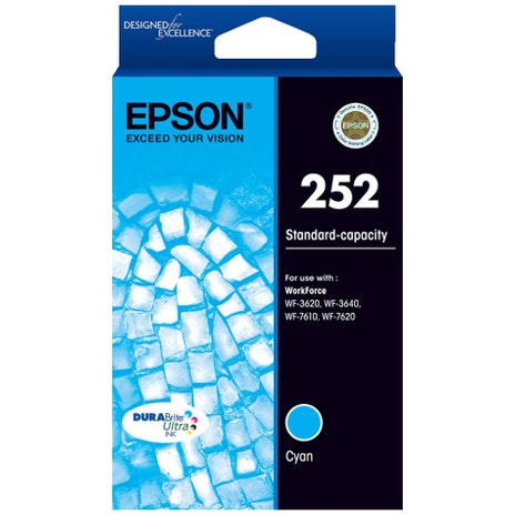 Epson 252 Cyan Ink Cartridge