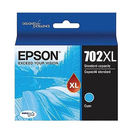 Epson 702 Cyan XL Ink Cartridge