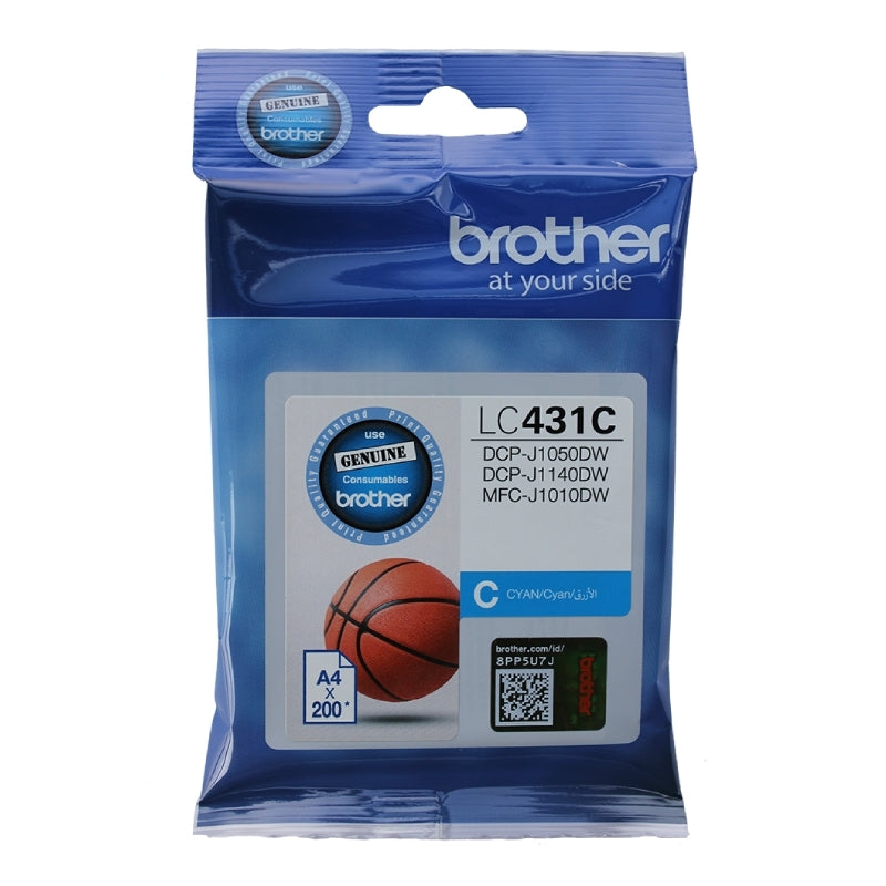 Brother LC431 Cyan Ink Cartridge