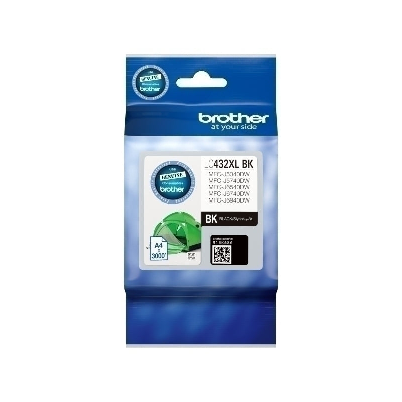 Brother LC432 XL Black Ink Cartridge