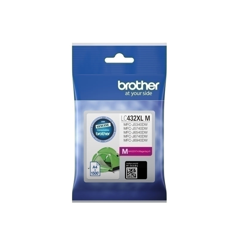 Brother LC432 XL Magenta Ink Cartridge