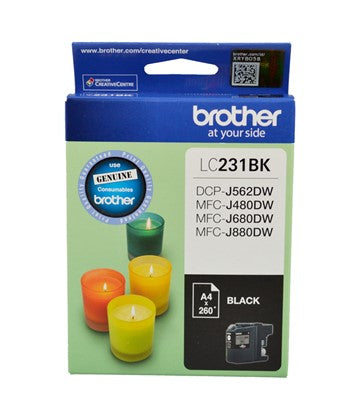 Brother LC231 Black Ink Cartridge