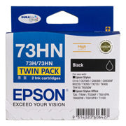 Epson 73HN HY Black Twin Pack