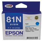 Epson 81N HY Cyan Ink Cartridge