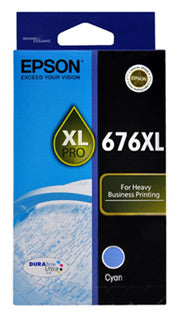 Epson 676XL Cyan Ink Cartridge