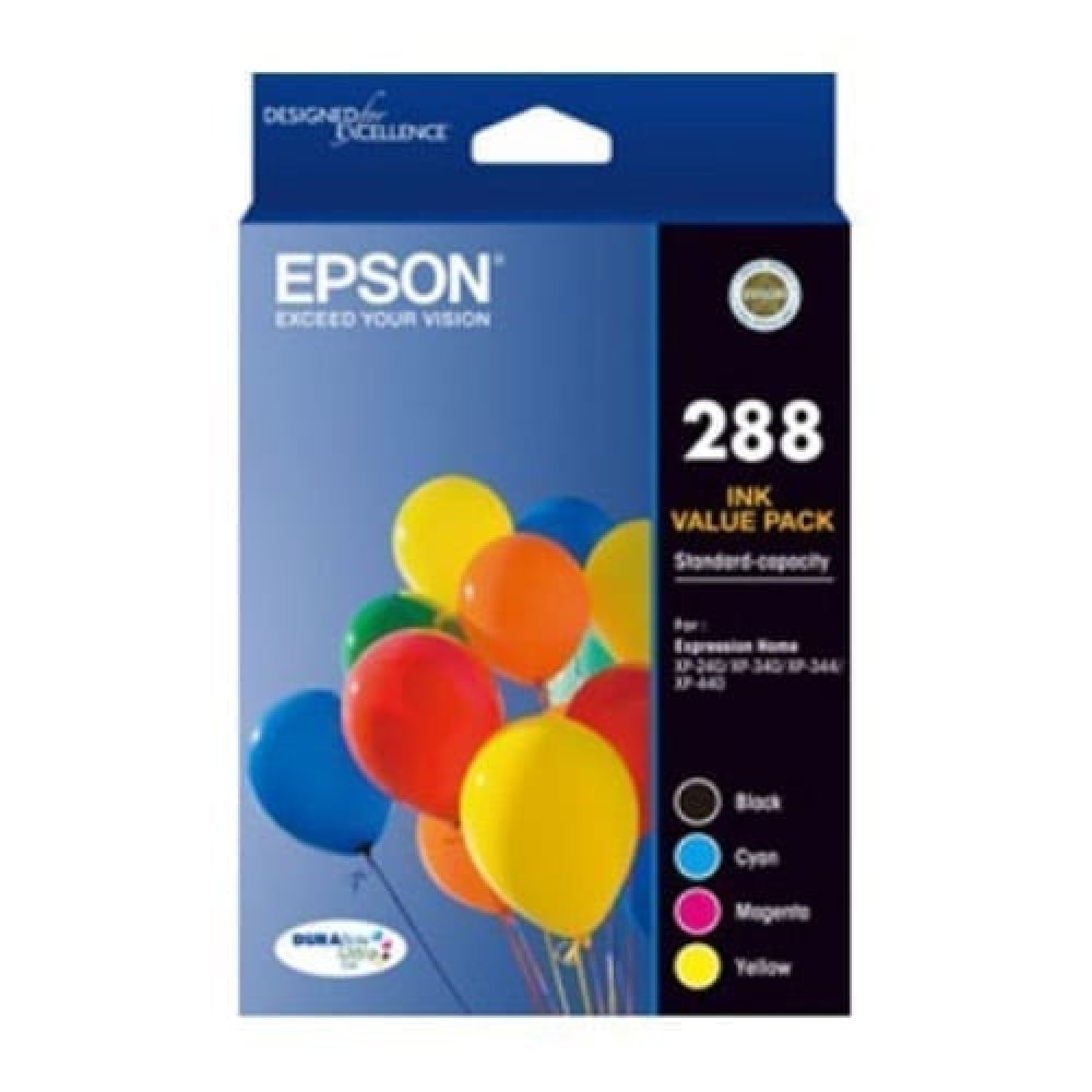 Epson 288 CMYK Colour Pack