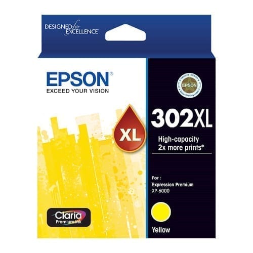 Epson 302 HY Yellow Ink Cartridge