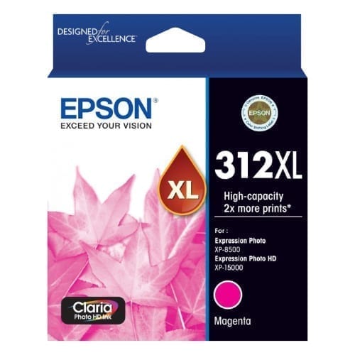 Epson 312 HY Magenta Ink Cartridge