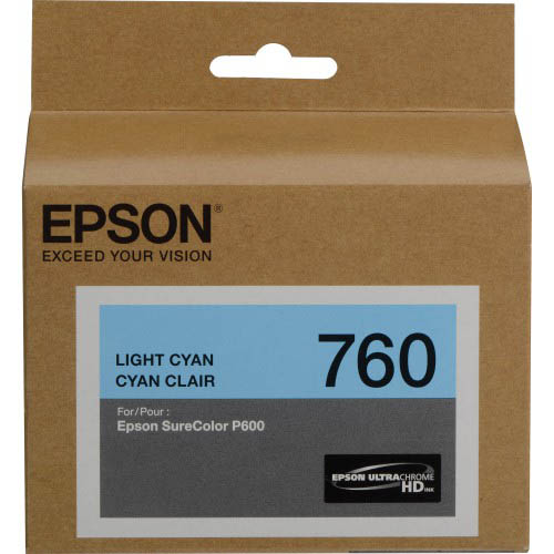 Epson 760 Lgt Cyan Ink Cartridge