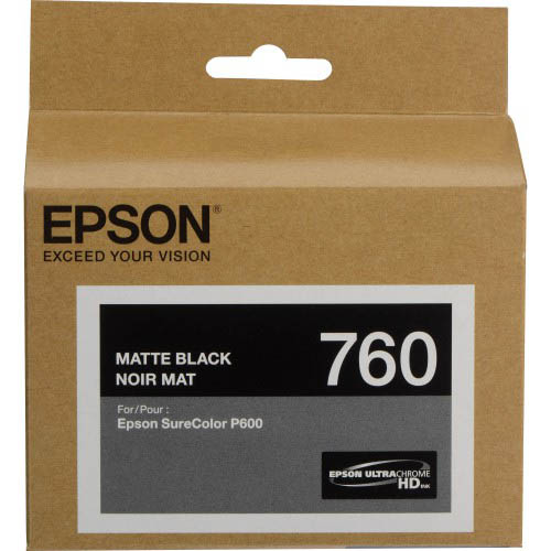 Epson 760 Matte Black Ink Cartridge