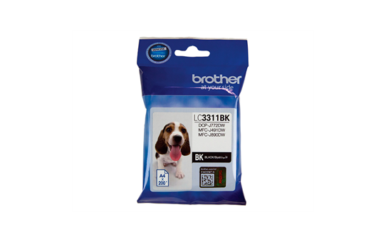 Brother LC3311BK Black Ink