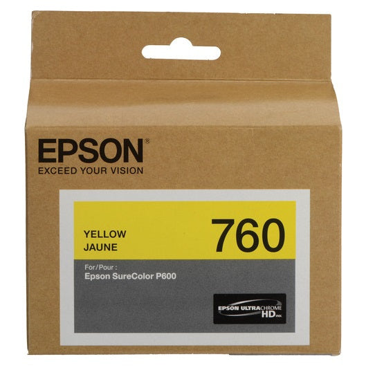 Epson 760 Yellow Ink Cartridge