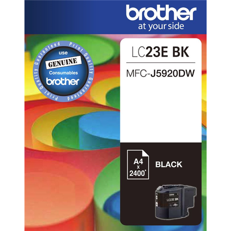 Brother LC23E Black Ink Cartridge