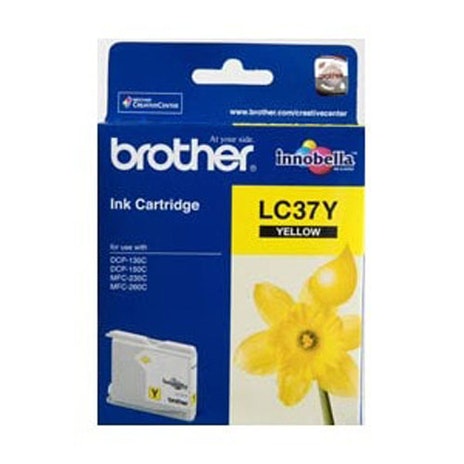 Brother LC37 Yellow Ink Cartridge