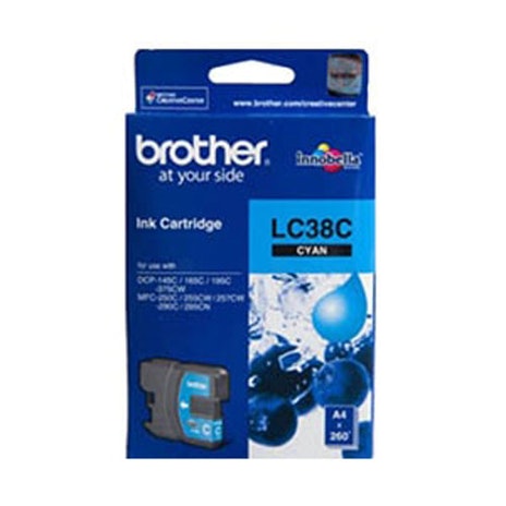 Brother LC38 Cyan Ink Cartridge