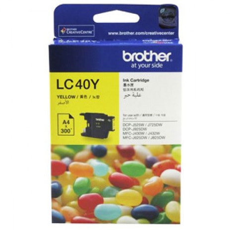 Brother LC40 Yellow Ink Cartridge