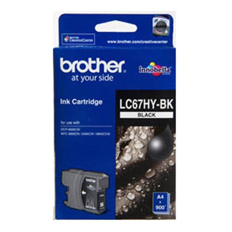 Brother LC67 Black HY Ink Cartridge
