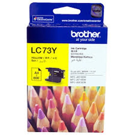 Brother LC73 Yellow Ink Cartridge