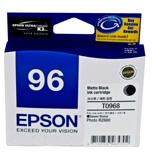 Epson T0968 Matte Blk Ink Cartridge