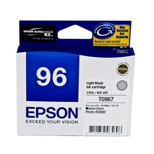 Epson T0967 Lgt Black Ink Cartridge